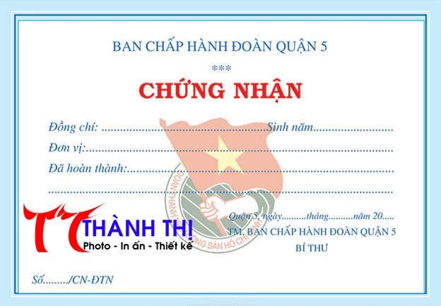in giấy khen tphcm in giấy khen tphcm