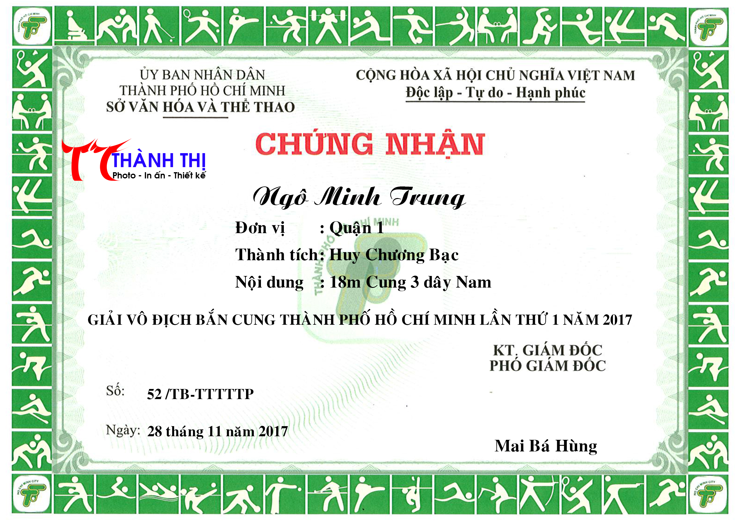 in giấy khen tphcm in giấy khen tphcm